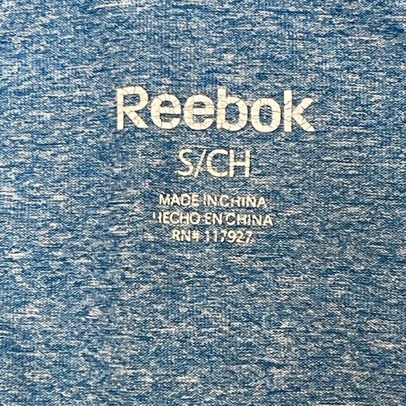 Reebok Women Pullover Size Small Blue Long Sleeve Quick Dry Half Zip EUC - Picture 6 of 8